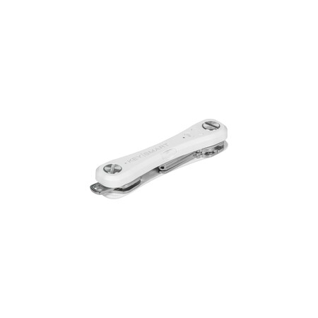 Keysmart Pro w/ Tile Smart Location; White, 1-14 Keys KS411-WHT
